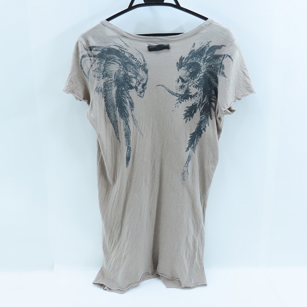 実際に弊社で買取させて頂いたif six wasnine/イフシックスワズナイン バックプリントカットソー GOD'S WING/HSV 92354/1の画像 1枚目