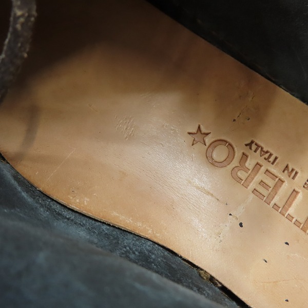 実際に弊社で買取させて頂いたBUTTERO/ブッテロ スエード レザー シューズ/スニーカー/39の画像 7枚目