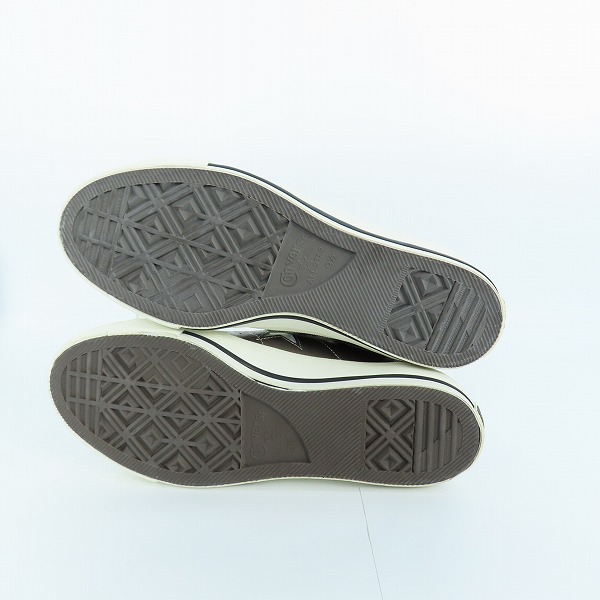 実際に弊社で買取させて頂いたCONVERSE/コンバース One Star ワンスター Enamel Leather Ox Silver 1C016/28の画像 2枚目