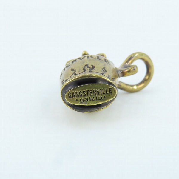 実際に弊社で買取させて頂いた(1)GANGSTERVILLE×Galcia/ギャングスタービル×ガルシア POISON BOTTLE ブラス/真鍮 ペンダントトップの画像 5枚目