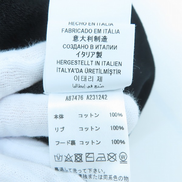 実際に弊社で買取させて頂いた【JPタグ】VERSACE/ヴェルサーチ 20AW バロッコアカンサスプリントパーカー A87476  Lの画像 4枚目