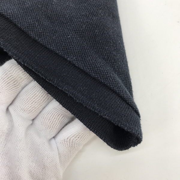 実際に弊社で買取させて頂いたYves Saint-Laurent pour homme/YSL/イブサンローラン プール オム ロゴ刺繍ポロシャツ Mの画像 6枚目