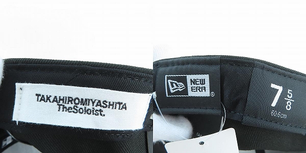 実際に弊社で買取させて頂いた【未使用】TAKAHIRO MIYASHITA The Soloist. × NEW ERA × UNDER COVER/ソロイスト×ニューエラ×アンダーカバー キャップの画像 5枚目