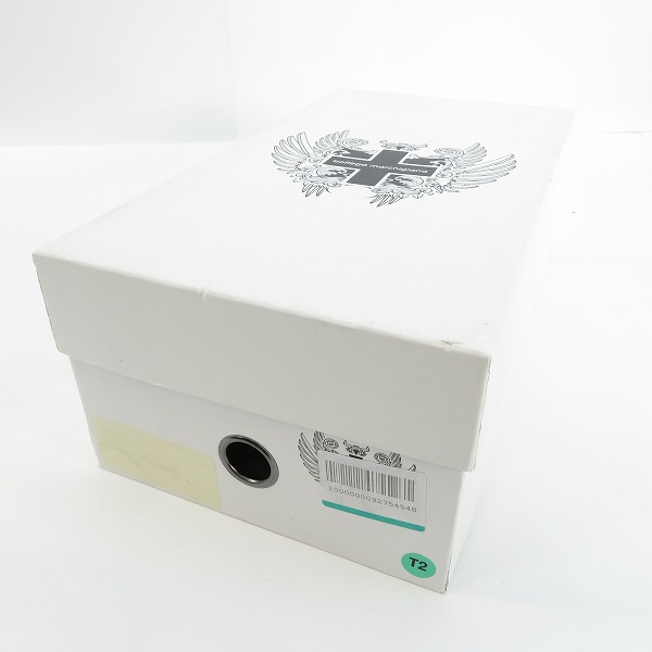 実際に弊社で買取させて頂いたbottega marchigiana/ボッテガマルキジャーナ レザー スニーカー/40の画像 9枚目