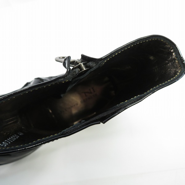 実際に弊社で買取させて頂いたalfredoBANNISTER/アルフレッドバニスター サイドジップ レザー ブーツ 5031205046/43の画像 4枚目