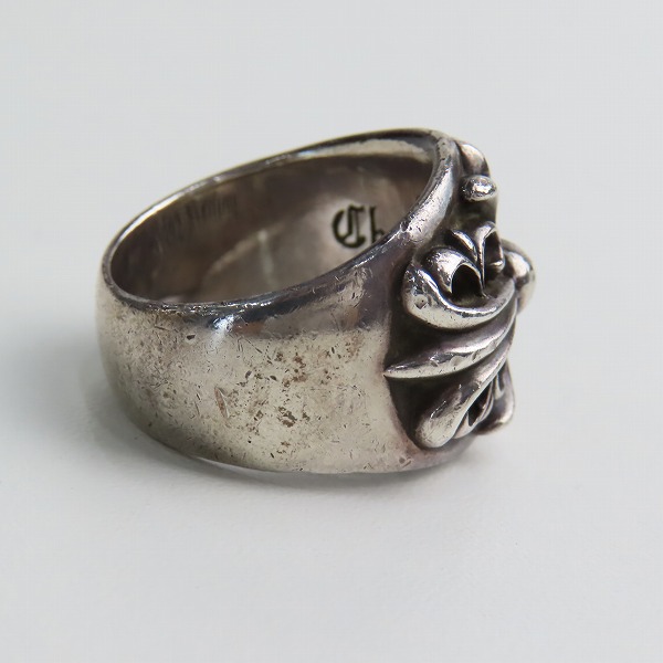 実際に弊社で買取させて頂いたCHROME HEARTS/クロムハーツ キーパーリング 21.5号の画像 3枚目