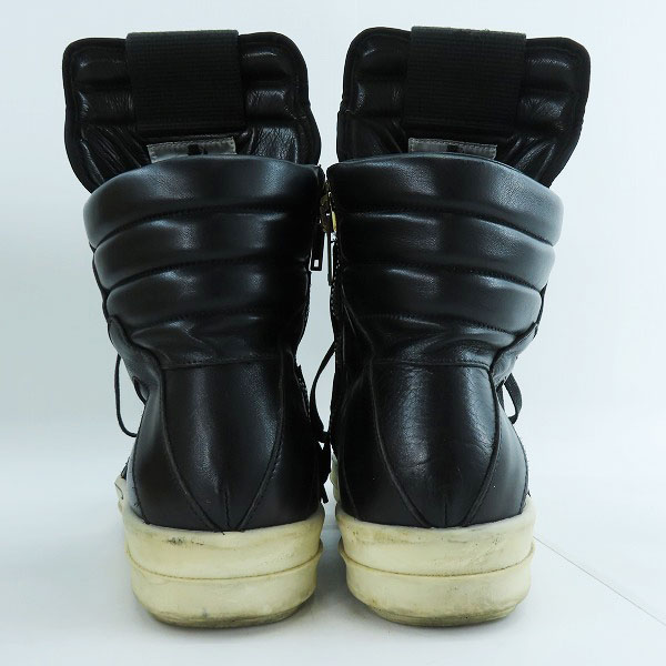 実際に弊社で買取させて頂いたRick Owens/リックオウエンス ジオバスケット サイドジップスニーカー/ブラック/42の画像 1枚目