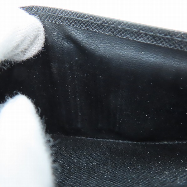 実際に弊社で買取させて頂いたLOUIS VUITTON/ルイヴィトン ポルトフォイユ ブラザ ダミエ グラフィット 二つ折り 長財布/財布 N62665の画像 6枚目