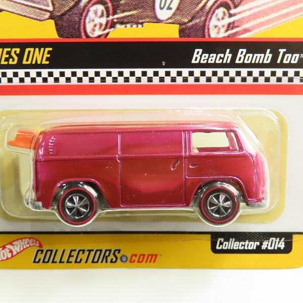 実際に弊社で買取させて頂いた【未開封】Hot Wheels/ホットウィール Red Line Club Beach Bomb Too/ビーチ ボム トゥ スペクトラピンクの画像 2枚目