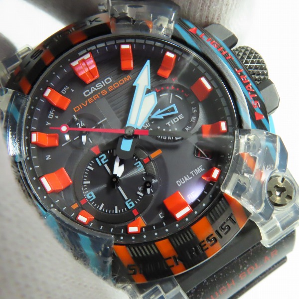 実際に弊社で買取させて頂いたG-SHOCK/Gショック FROGMAN 30th Anniversary/30周年記念 ヤドクガエル Bluetooth GWF-A1000APF-1AJRの画像 5枚目