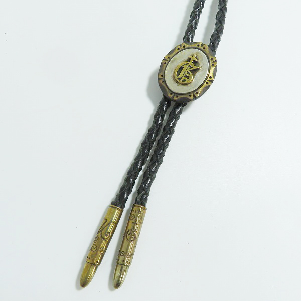 実際に弊社で買取させて頂いた(2)GANGSTERVILLE×Galcia/ギャングスタービル×ガルシア G ループタイ/ボロタイ/ブラス/シルバー