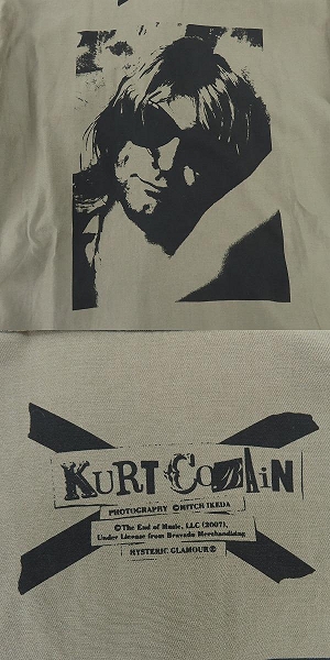 実際に弊社で買取させて頂いたHYSTERIC GLAMOUR/ヒステリックグラマー KURT COBAIN/カートコバーン リバーシブル シャツ 4AH-1653/Lの画像 8枚目