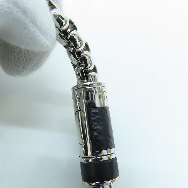 実際に弊社で買取させて頂いたLOUIS VUITTON/ルイヴィトン ブレスレット･チェーン モノグラム･エクリプス M63107の画像 2枚目