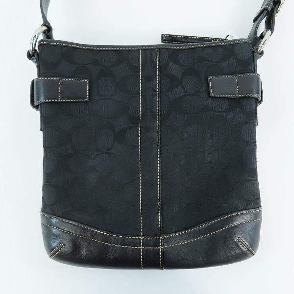 実際に弊社で買取させて頂いたCOACH/コーチ シグネチャー柄 ショルダーバッグ F05M-6740の画像 1枚目