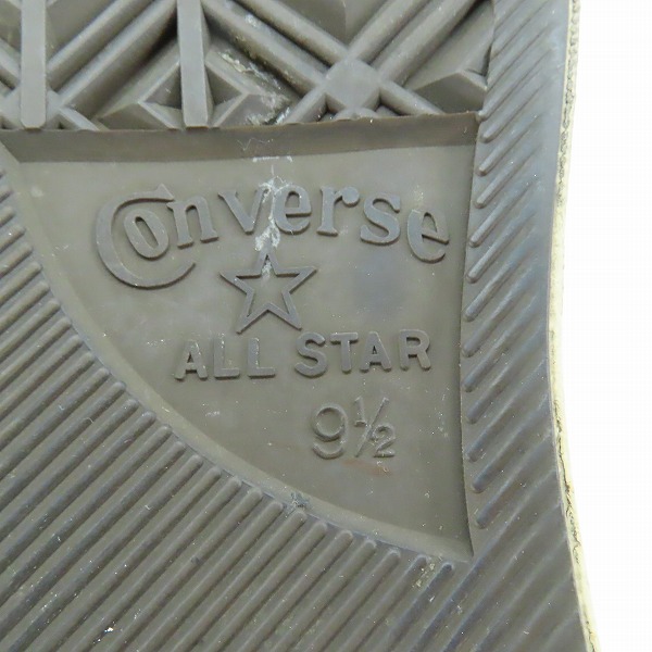 実際に弊社で買取させて頂いたCONVERSE/コンバース ローカットスニーカー ホワイト/9.5の画像 5枚目