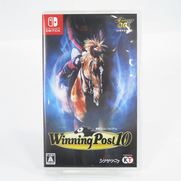 実際に弊社で買取させて頂いたNintendo Switch/ニンテンドースイッチ ソフト コーエーテクモゲームス ウイニングポスト10