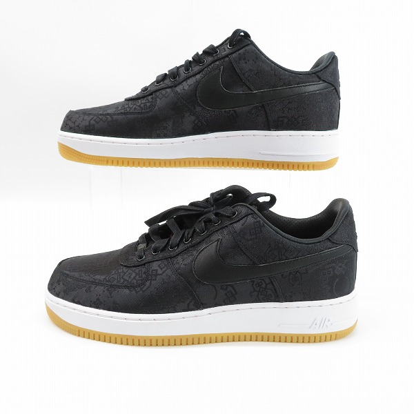 実際に弊社で買取させて頂いたNIKE×CLOT×FRAGMENT DESIGN/ナイキ×クロット×フラグメント デザイン AIR FORCE 1 '07 CZ3986-001/29.5の画像 3枚目