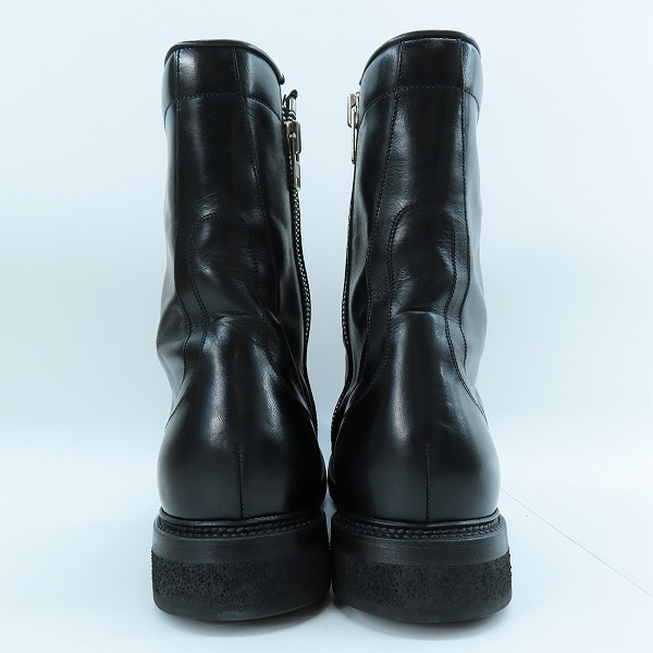 実際に弊社で買取させて頂いたRick Owens/リックオウエンス Low Army Boot レースアップ コンバットブーツ RU15F7856LCL/43の画像 1枚目