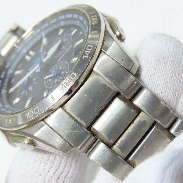 実際に弊社で買取させて頂いたCASIO/カシオ OCEANUS/オシアナス タフソーラー クロノグラフ 腕時計 OCW-600の画像 7枚目