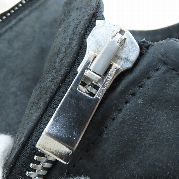 実際に弊社で買取させて頂いたincarnation/インカネーション ホースハイド/馬革 バック スキン 2ジップ ブルゾン ジャケットの画像 4枚目