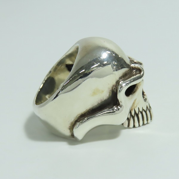 実際に弊社で買取させて頂いたTHIRTEEN DESIGNS/サーティーンデザインズ マッドスカルリング ストーンアイズ 20-21号の画像 4枚目