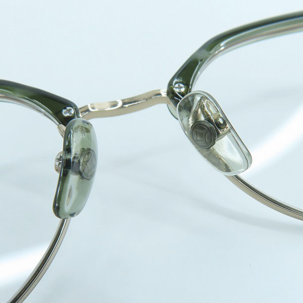 実際に弊社で買取させて頂いた999.9/フォーナインズ メガネフレーム アイウェア M-67の画像 3枚目