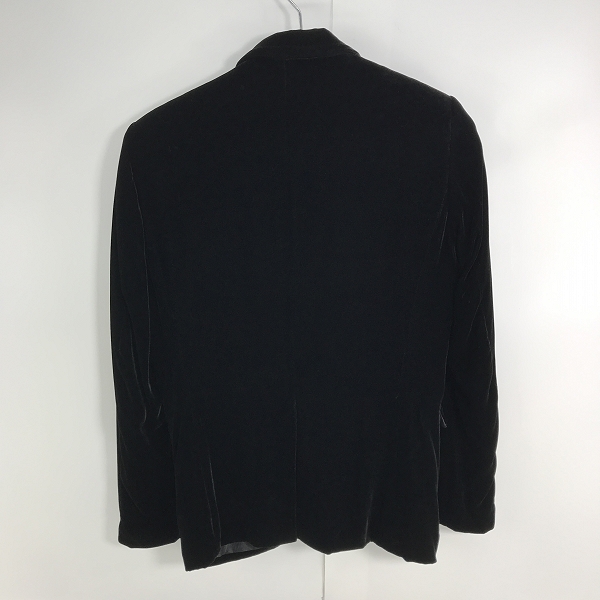 実際に弊社で買取させて頂いたRUDE GALLERY/ルードギャラリー シルク混 ベロア テーラードジャケット/2の画像 1枚目