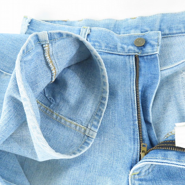 実際に弊社で買取させて頂いたLee/リー 70S ヴィンテージ  USA製 TALON42ジップ デニムパンツ 200-0041の画像 6枚目