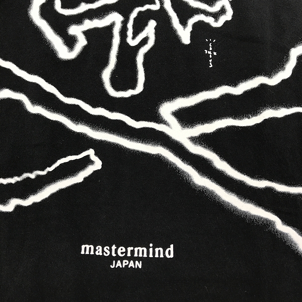 実際に弊社で買取させて頂いたmastermind JAPAN × CACTUS JACK./マスターマインド× カクタスジャック スカル ラインストーン Tシャツ/Lの画像 5枚目