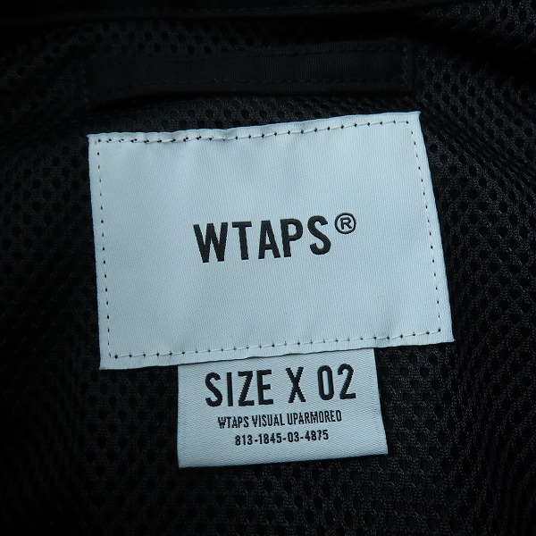 実際に弊社で買取させて頂いたWTAPS/ダブルタップス 23SS VERT/JACKET/CTPL.WEATHER/バート ジャケット 231WVDT-JKM01/02の画像 2枚目