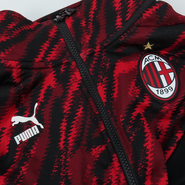 実際に弊社で買取させて頂いたPUMA/プーマ ACミラン ICONIC MCS グラフィック トラックジャケット 758637-01 Lの画像 9枚目