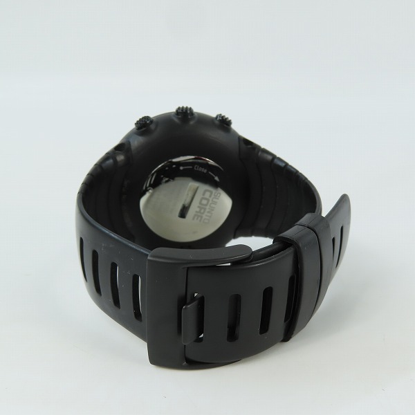 実際に弊社で買取させて頂いたSUUNTO/スント CORE/コア オールブラック 腕時計 SO14279010【動作未確認】の画像 2枚目