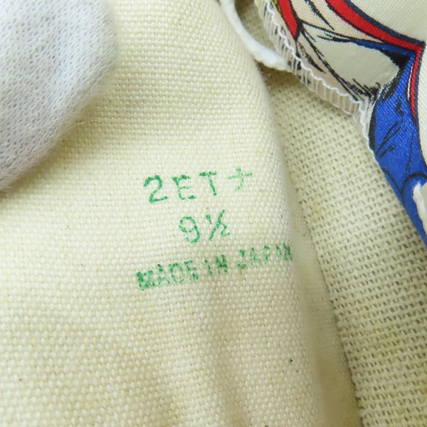 実際に弊社で買取させて頂いたCONVERSE/コンバース ALL STAR COMIC OX ローカットスニーカー/9.5の画像 5枚目