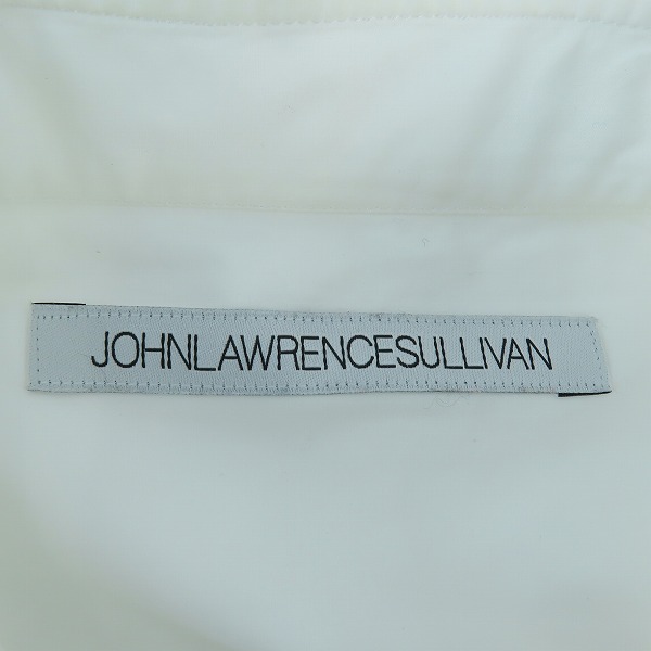 実際に弊社で買取させて頂いたJOHN LAWRENCE SULLIVAN/ジョンローレンスサリバン 比翼ボタン長袖シャツ 3A001-13-32/34の画像 3枚目