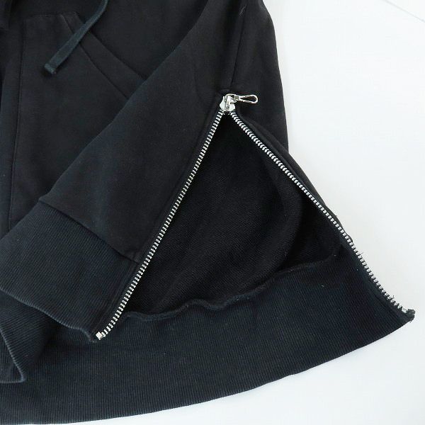 実際に弊社で買取させて頂いたMOONAGE DEVILMENT/ムーンエイジデビルメント L/SサイドZIPオーバープルフーディ mcs-0559/46の画像 3枚目