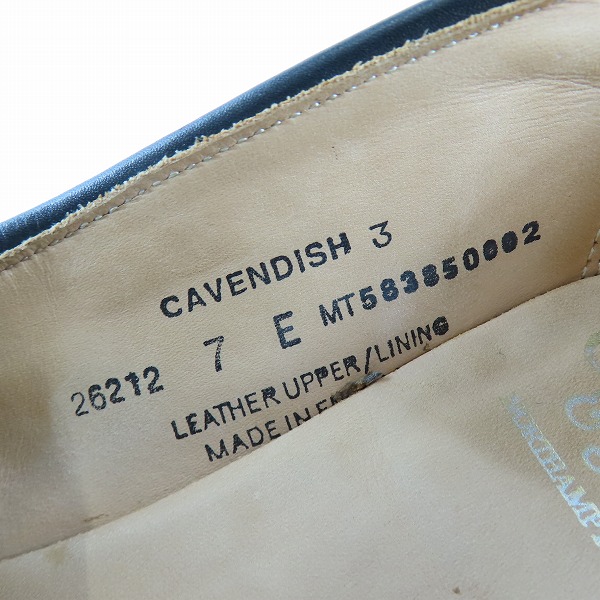 実際に弊社で買取させて頂いたCROCKETT & JONES/クロケット＆ジョーンズ タッセルローファー 26212 /7Eの画像 5枚目