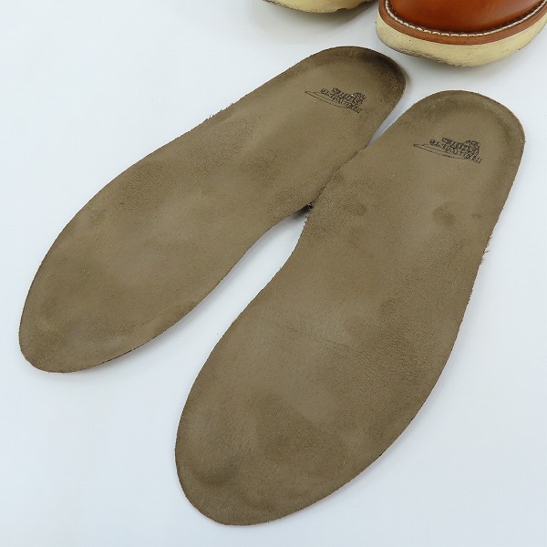実際に弊社で買取させて頂いたRED WING/レッドウィング アイリッシュセッター 羽根タグ ブーツ 875 8.5Eの画像 8枚目