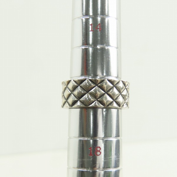 実際に弊社で買取させて頂いたJustin Davis/ジャスティンデイビス Zenith/ゼニス リング SRJ314/16.5-17号の画像 7枚目