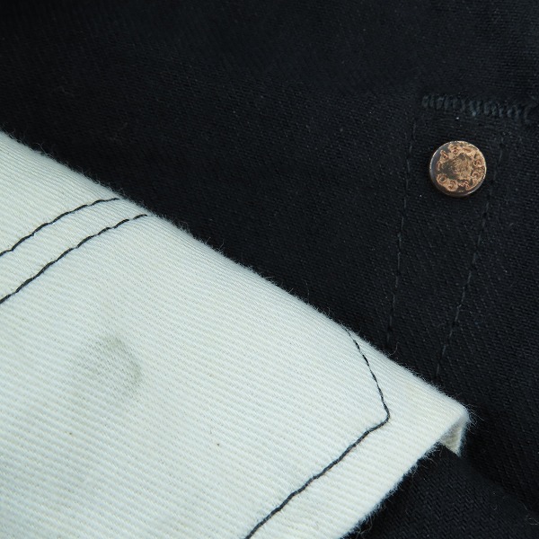 実際に弊社で買取させて頂いたSUGAR CANE/シュガーケーン デニムパンツ Lot 470 W31の画像 7枚目