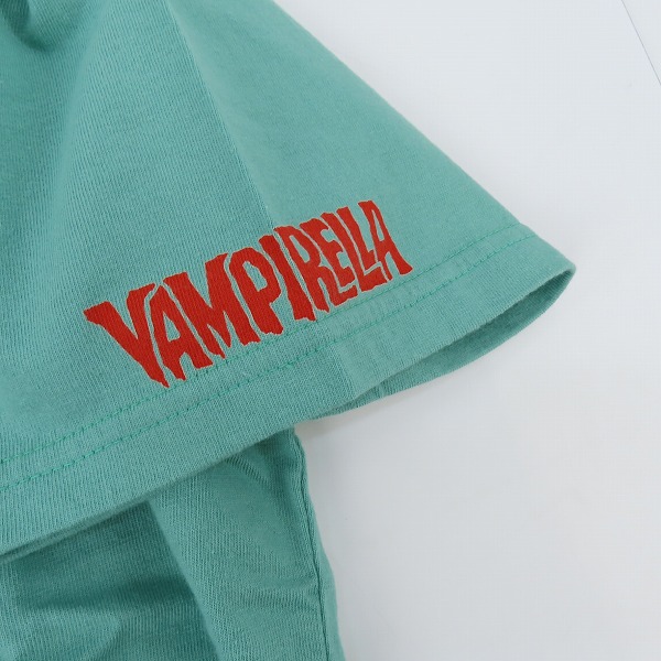 実際に弊社で買取させて頂いた【未使用】HYSTERIC GLAMOUR/ヒステリックグラマー VAMPIRELLA CARNIVAL OF THE DAMNED Tシャツ 02211CT40/Mの画像 5枚目