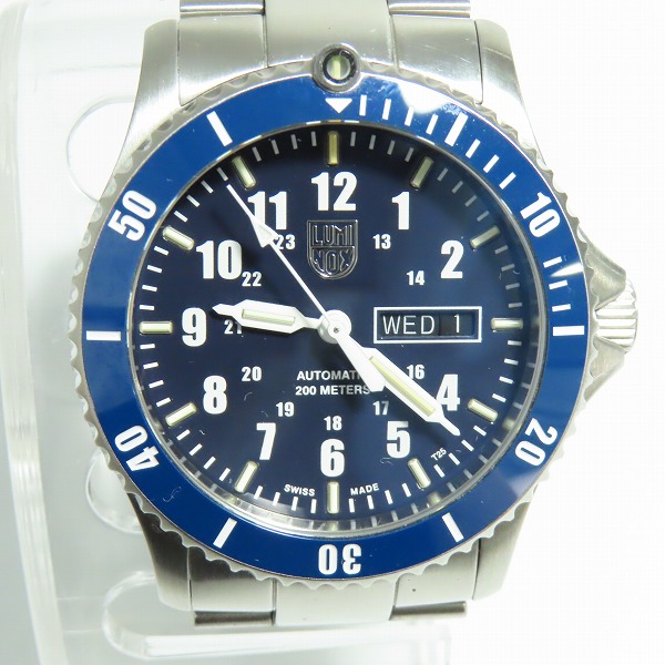 実際に弊社で買取させて頂いたLUMINOX/ルミノックス SERIES 0920 スポーツタイマー 自動巻き腕時計 0924