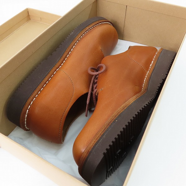 実際に弊社で買取させて頂いたKOTOKA/コトカ 一枚革ダービー ビジネスシューズ KTO-2000/24.5の画像 7枚目