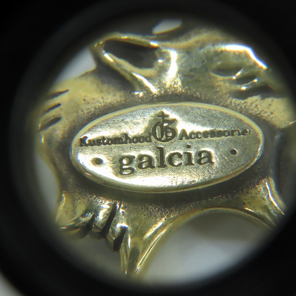 実際に弊社で買取させて頂いた(1)GANGSTERVILLE×Galcia/ギャングスタービル×ガルシア PANTHER ブラス/真鍮 ペンダントトップの画像 5枚目