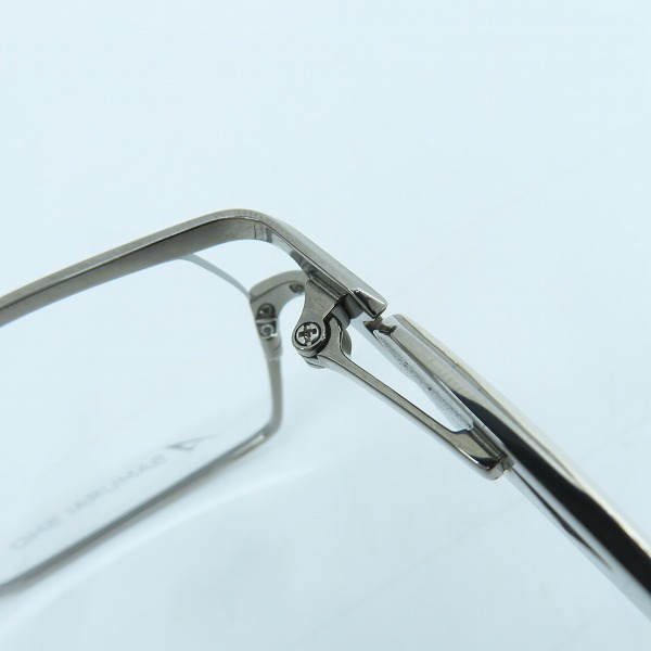 実際に弊社で買取させて頂いたSAMURAI SHO/サムライ翔 智 ビジネスライン メガネフレーム/アイウェア SS-T110の画像 4枚目