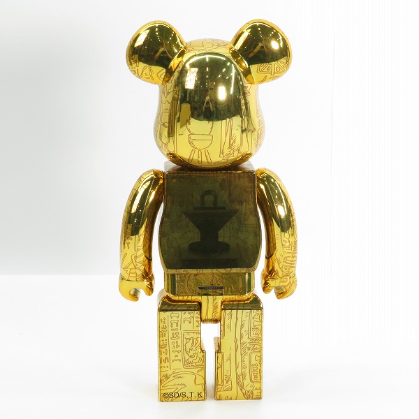 実際に弊社で買取させて頂いたMEDICOM TOY 遊戯王デュエルモンスターズ 400% BE@RBRICK 千年パズル/漫画『遊☆戯☆王』 連載開始25周年記念の画像 2枚目