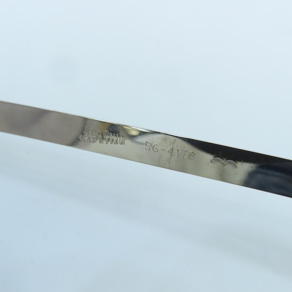 実際に弊社で買取させて頂いたJean Paul GAULTIER/ジャンポールゴルチエ ヴィンテージ ネジバネデザイン サングラスフレーム/アイウェア 56-4178の画像 3枚目