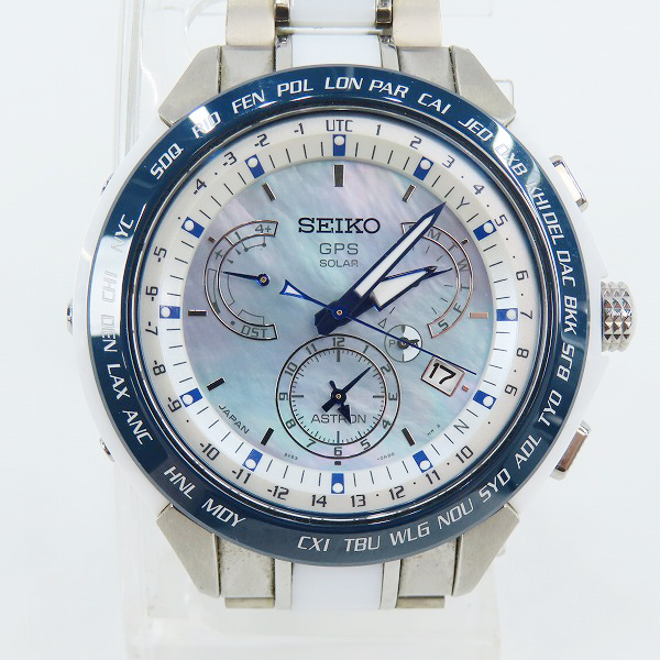 実際に弊社で買取させて頂いたSEIKO/セイコー ASTRON アストロン LIMITED EDITION GPS SOLAR ソーラー 腕時計 8X53-0AA0-2/SBXB039の画像 1枚目