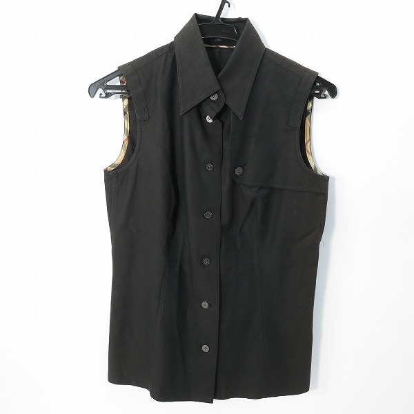 実際に弊社で買取させて頂いたBURBERRY/バーバリー 無地 ベスト FEA17-400-09 /38