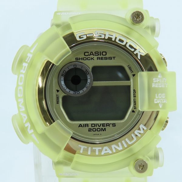 実際に弊社で買取させて頂いたG-SHOCK/Gショック W.C.C.S FROGMAN/フロッグマン ELマンタ DW-8201WC-9T【動作未確認】