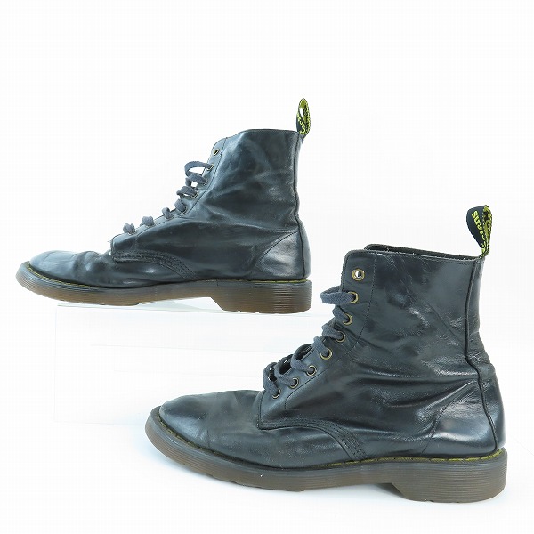 実際に弊社で買取させて頂いたDr.Martens/ドクターマーチン 1460 8ホール ブーツ MADE IN ENGLAND イングランド製 ブラックの画像 3枚目